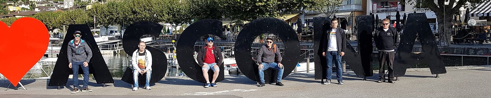 Das Team der Auto Baier AG in Ascona