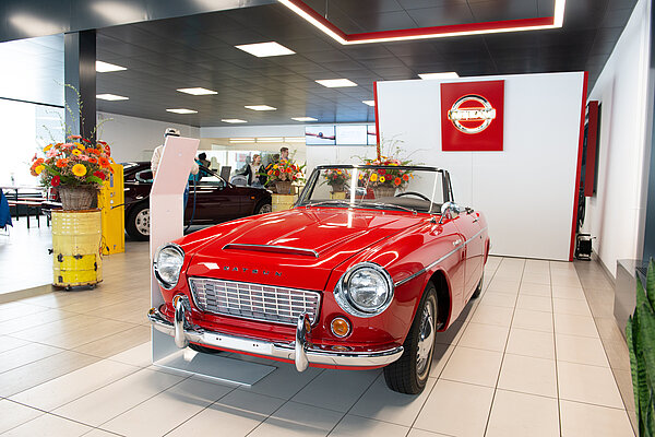 50 Jahre Nissan-Vertretung in Herisau - Datsun Oldtimer