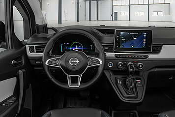 Nissan Townstar Elektro Kastenwagen Interior