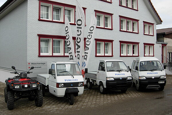Piaggio Fahrzeuge bei Auto Baier AG
