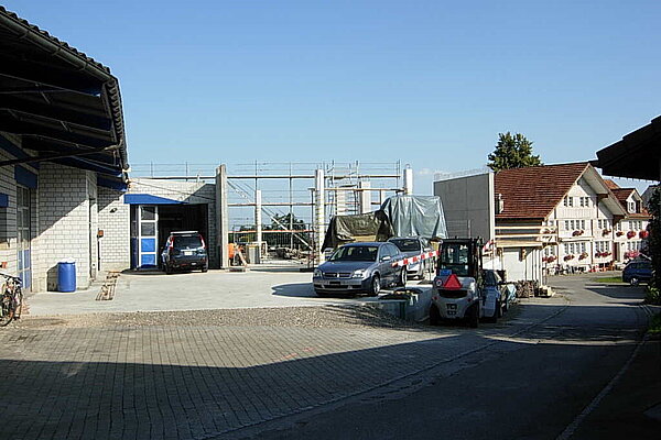 Werkstatt Umbau Auto Baier AG 2017