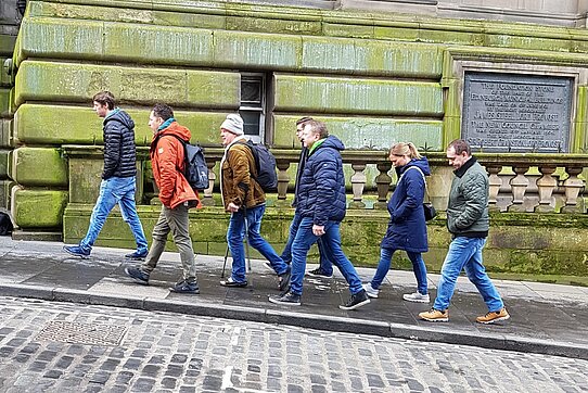 Auto Baier Teamausflug - Stadtbesichtigung Edinburgh