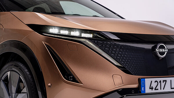 Nissan Ariya: Der erste vollelektrische Coupé-Crossover Nissan Ariya Front